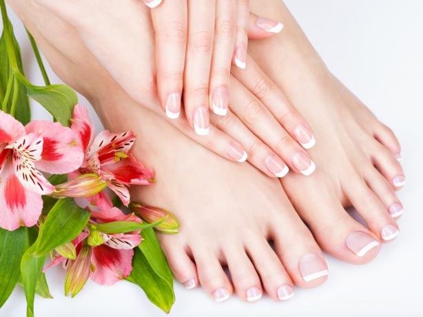 Manicures And Pedicures